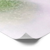 Mystical Forest Bloom – Romantic Flowers & Trees Poster (Hoek)