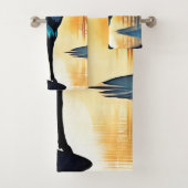 Mystical Forest Deer Bad Handdoek (Insitu)