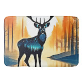 Mystical Forest Deer Badmat (Voorkant)