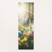 Mystical Forest Fairy Magical Spring Eggs Yogamat (Voorkant)