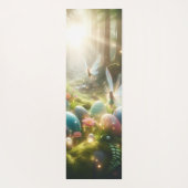 Mystical Forest Fairy Magical Spring Eggs Yogamat (Achterkant)