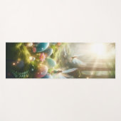 Mystical Forest Fairy Magical Spring Eggs Yogamat (Voorkant (horizontaal))