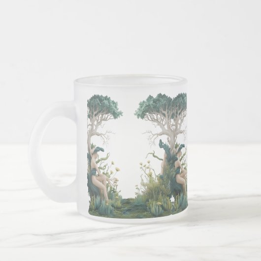 Mystical Forest Muse - Mok voor kunstmatig matglas (Links)