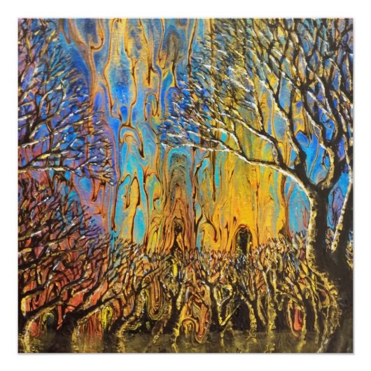 Mystical Forest poster (Voorkant)