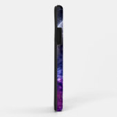 Mystical Galaxy Wolf Face met Full Moon Case-Mate iPhone Case (Achterkant/rechts)