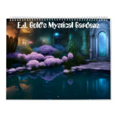 Mystical Gardens door E.J. Gold Kalender (Hoes)