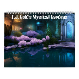 Mystical Gardens door E.J. Gold Kalender