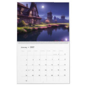 Mystical Gardens door E.J. Gold Kalender (Jan 2027)