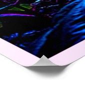 Mystical Glowing Jungle Bloom Design Poster (Hoek)