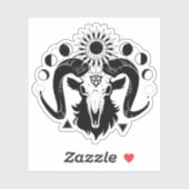 Mystical goat sticker (Vel)