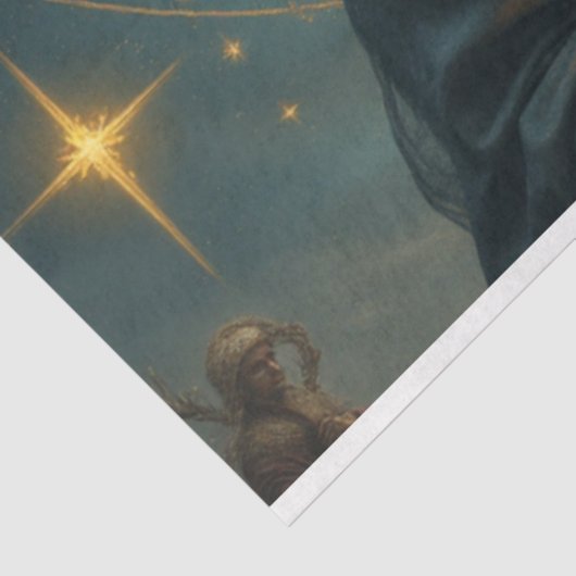 Mystical Golden Goddess Tissuepapier (Detail)