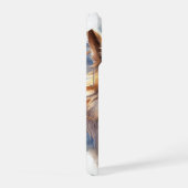 Mystical Golden Wolf iPhone 15 Pro Case iPhone Hoesje (Rechterkant)