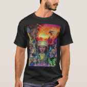Mystical Healer Ayahuasca Vision T-Shirt (Voorkant)