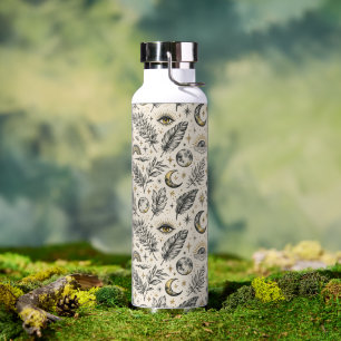 Mystical Hemel Maan Sterren Patroon Waterfles