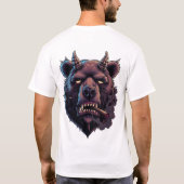 Mystical Horned Bear T-shirt (Achterkant)