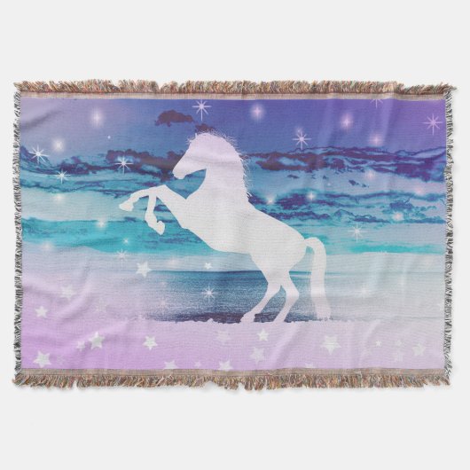 Mystical Horse Deken (Voorkant)