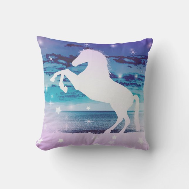 Mystical Horse Kussen (Voorkant)