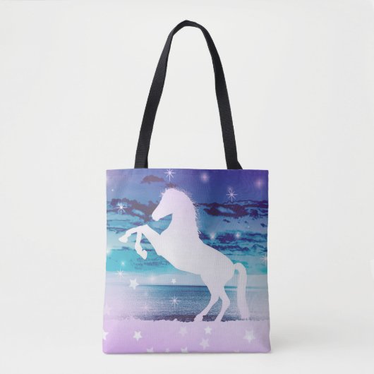 Mystical Horse Tote Bag (Voorkant)