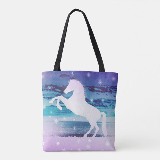 Mystical Horse Tote Bag (Achterkant)
