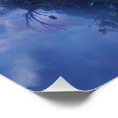 Mystical Ice Owl on Floating Island Fantasy Art Perfect Poster (Hoek)