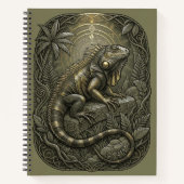 Mystical Iguana Notitieboek (Voorkant)