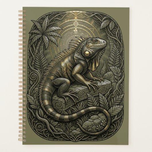 Mystical Iguana Planner (Voorkant)