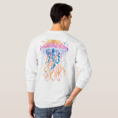 Mystical Jellyfish Glow T-Shirt (Achterkant volledig)