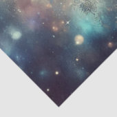 Mystical Jeweled Lion and Stars Decoupage Tissuepapier (Detail)