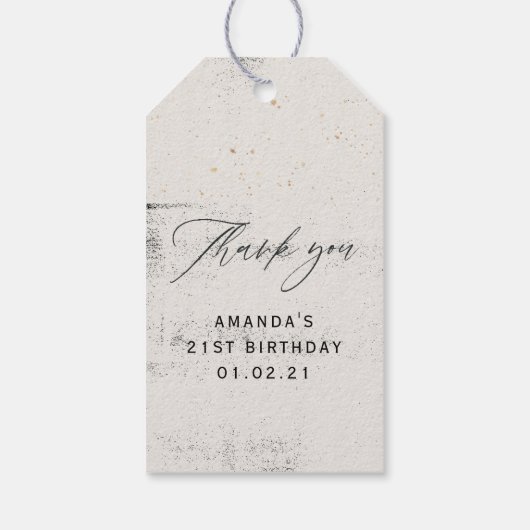 Mystical kosmic Nautical Cadeaulabel (Achterkant)