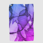 Mystical Layer of Plum Golfhanddoek (Voorkant)