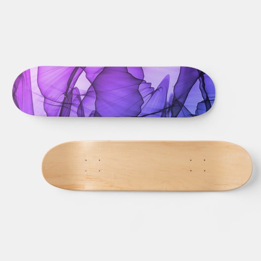 Mystical Layer of Plum Persoonlijk Skateboard (Horizontaal)