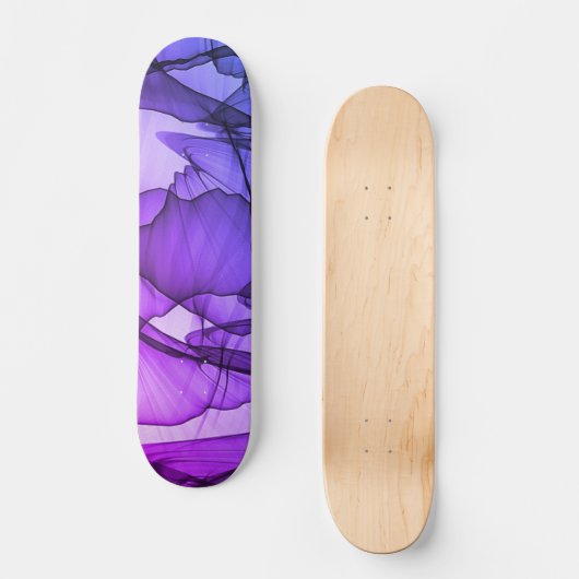 Mystical Layer of Plum Persoonlijk Skateboard (Voorkant)