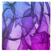 Mystical Layer of Plum Tegeltje (Voorkant)