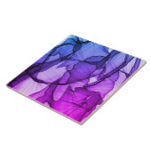 Mystical Layer of Plum Tegeltje (Zijkant)