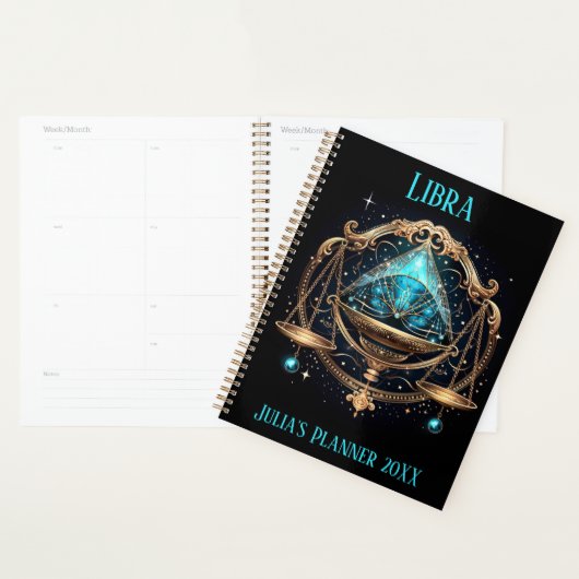 Mystical Libra Zodiac Artwork  Planner (Display)