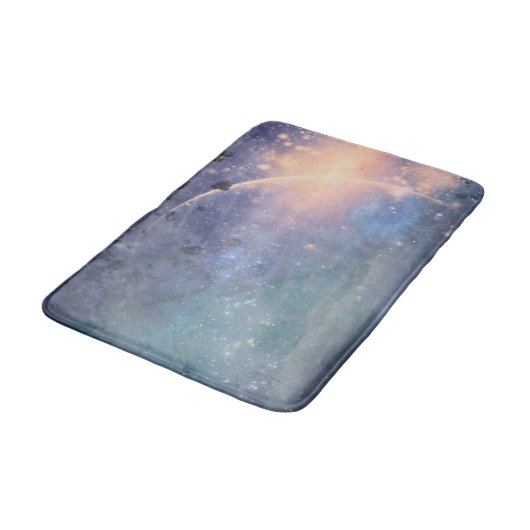 Mystical Lights Universe Celestial Dreamweaver Badmat (Gekanteld)