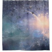 Mystical Lights Universe Celestial Dreamweaver Douchegordijn (Voorkant)