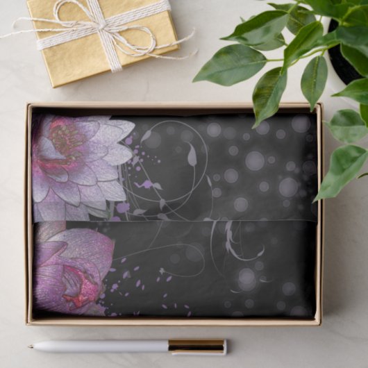 Mystical lotus 10lb-papier, wit tissuepapier (Geschenk)