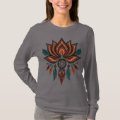 Mystical Lotus Dreamcatcher T-shirt (Voorkant)