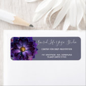 Mystical Lotus flower Mandala, New age Etiket (Insitu)