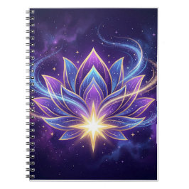 Mystical Lotus Flower Notitieboek