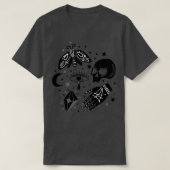 Mystical Magic Boho Witch Elements Halloween I T-shirt (Design voorkant)