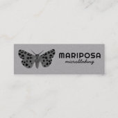 Mystical Magical MOTH Esthetician Beauty Salon Mini Visitekaartje (Voorkant)