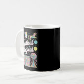 Mystical Magical Retro Aesthetic Space Gift Men Wo Koffiemok (Voorkant links)