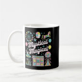 Mystical Magical Retro Aesthetic Space Gift Men Wo Koffiemok (Links)