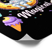 Mystical Magical Retro Aesthetic Space Men Women K Poster (Hoek)