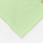 Mystical Magical World Funny Frog Fleece Deken (Hoek)