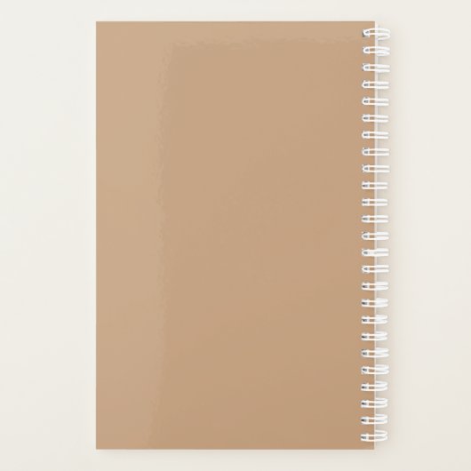 Mystical, Mandala Daily Planner (Achterkant)