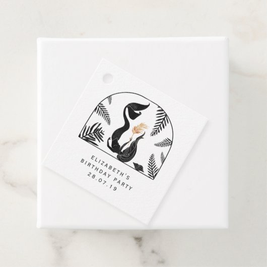 Mystical Mermaid Bedankjes Labels (In situ)