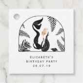 Mystical Mermaid Bedankjes Labels (Voorkant)